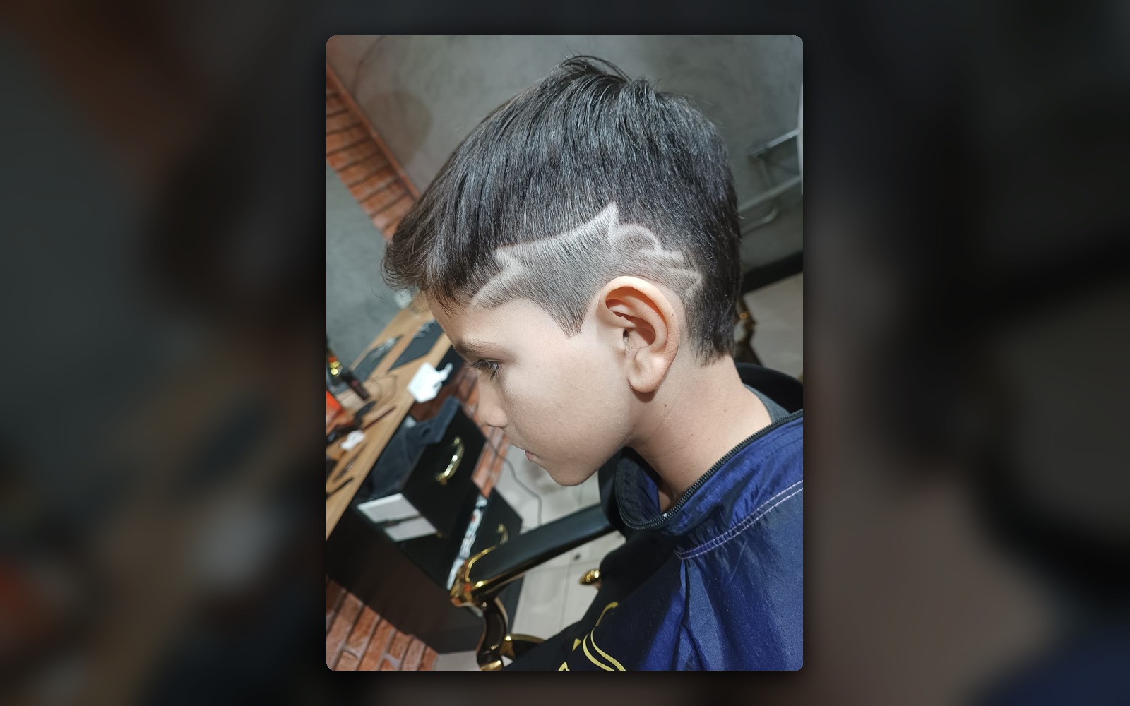 Barbearia Fonseca — degradê e barba clean